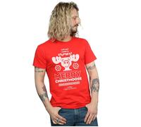 National Lampoon's Christmas Vacation Men's Merry Christmoose T-Shirt in Red | Size: Medium National Lampoon's Christmas Vacation Red M