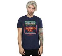 National Lampoon's Christmas Vacation Men's No Vacancy T-Shirt in Navy | Size: Small National Lampoon's Christmas Vacation Navy S