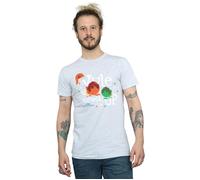 National Lampoon's Christmas Vacation Men's Yule Crack Up T-Shirt in Grey | Size: 3XL National Lampoon's Christmas Vacation Grey 3XL