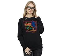National Lampoon's Christmas Vacation Women's Cousin Eddie Sweatshirt Medium Black