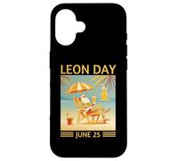 National Leon Day June 25 Noel Christmas Case for iPhone 16