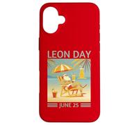 National Leon Day June 25 Noel Christmas Case for iPhone 16 Plus