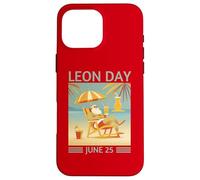 National Leon Day June 25 Noel Christmas Case for iPhone 16 Pro Max