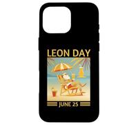 National Leon Day June 25 Noel Christmas Case for iPhone 16 Pro Max
