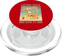 National Leon Day June 25 Noel Christmas PopSockets PopGrip for MagSafe