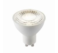 National Lighting 7W SMD LED GU10 Bulb - Dimmable 4000k Lamp - Energy Saving Light Bulb - 550 Lumen GU10 Spot - 60 Degree Wide Beam Angle - 75W Halogen Equivalent - 25000 Hours - Cool White