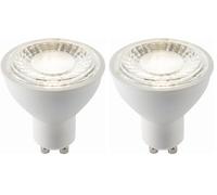 National Lighting 7W SMD LED GU10 Bulb - Dimmable 4000k Lamp - Energy Saving Light Bulb - 550 Lumen GU10 Spot - 60 Degree Wide Beam Angle - 75W Halogen Equivalent - 25000 Hours - Cool White