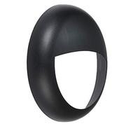 National Lighting Black Polycarbonate Eyelid Version Bezel for the CALO Range of Outdoor Bulkheads