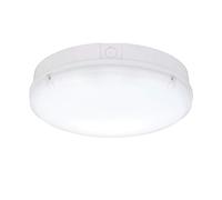 National Lighting CALO Outdoor Weatherproof Vandal Resistant IK08 Colour Changing Technology LED Bulkhead Ceiling Wall Light IP65 Rated