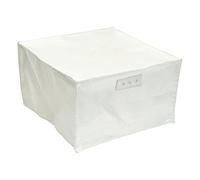 National Lighting Fire Hoods for Downlights, Fire Rated Intumescent Downlight Hoods Covers Heatguards Recessed Fibreglass Fire Proof Ceiling Hoods, Large (210x350mm)