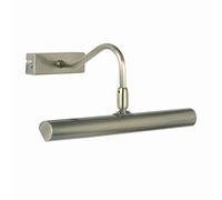 National Lighting Hector Traditional Decorative Antique Brass Finish Twin G9 LED Picture Wall Lamp Display Light