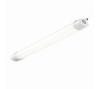 National Lighting Reeve Connect Anti Corrosive 2FT 18W Outdoor Weatherproof Polycarbonate Daylight White SMD LED Linkable Batten Ceiling Light IP65 Rated