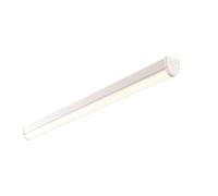 National Lighting RULAR LED Batten for Indoors - 4000K Cool White LED Ceiling Fixture 6000 Lumens - IP20 Rated Fluorescent T8 Replacement Tube Light | Commercial, Office, Home 6FT 53W SMD