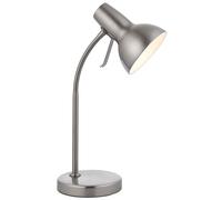 National Lighting Table Lamp- Bedside Lamp with USB Port - Gooseneck Desk Light with Charging Port - LED Reading Light Bedside Table Lamp for Bedroom Livingroom Dining Room and Kitchen 7W GU10