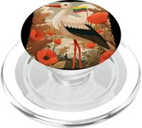 National Lithuanian Stork Costume for Animals and Lithuania PopSockets PopGrip for MagSafe