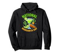 National Margarita Day Cactus Sombrero Lime Mexican Cocktail Pullover Hoodie