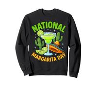 National Margarita Day Cactus Sombrero Lime Mexican Cocktail Sweatshirt