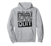 National Mental-Health Awareness Month Never Gonna Quit Pullover Hoodie