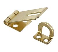 National Mfg. N102053 Nonswivel Safety Hasp-1-3/4" BRS Safety HASP