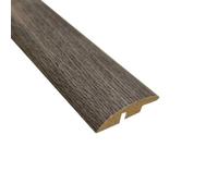 National Mouldings Dark Grey Oak Ramp Reducer Laminate Wood Flooring Mdf Edge Threshold Trim 0.9M Length Door Bar Strip Adjustable 7mm To 12mm