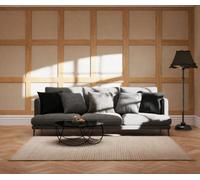 National Mouldings Solid Oak Shaker Wall Panelling Kit (H)1200mm (W)63mm (T)10mm - Unfinished