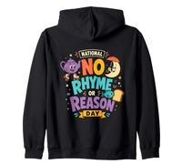 National No Rhyme or Reason Holiday September 1 Zip Hoodie