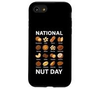 National Nut Day Design With Macadamia Coconut Pecan Nuts Case for iPhone SE (2020) / 7/8