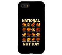 National Nut Day Design With Peanut Almond Cashew Walnut Fun Case for iPhone SE (2020) / 7/8
