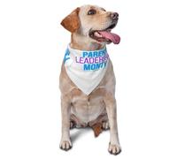 National Parent Leadership Month Dog Bandanas Triangle Bibs Pet Scarf For Small Medium Large Dogs And Cat