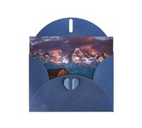 National Park Blue prints Greeting Cards 6x4-inch with Envelope | Perfect for writing greetings and thank-you notes