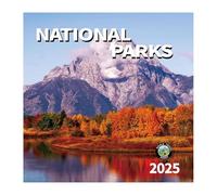 National Park Calendar 2025 - 12 Month Calendar - Full Page National Park Monthly Calendar 2025, January 2025 - December 2025