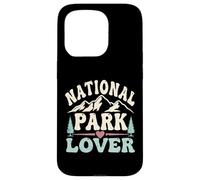 National Park Lover Wilderness Wanderer Camping Vintage Case for iPhone 15 Pro