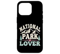 National Park Lover Wilderness Wanderer Camping Vintage Case for iPhone 16 Pro