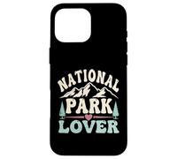 National Park Lover Wilderness Wanderer Camping Vintage Case for iPhone 16 Pro Max