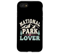 National Park Lover Wilderness Wanderer Camping Vintage Case for iPhone SE (2020) / 7/8