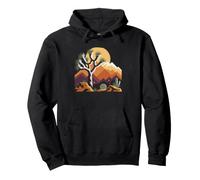 National Park Oasis Mara Desert Trail Hiker Pullover Hoodie