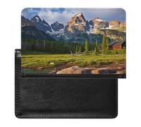 National Park Passport Cover Protector Rfid Blocking Passport Holder Id Card Holder Secure Travel Wallet Organizer for Passport Tickets Credit Cards, style, One Size