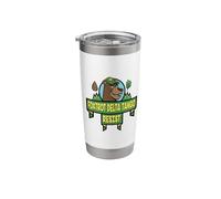 National Park Resist Bear Foxtrot Delta Tango Cartoon Style Stainless Steel Insulated Tumbler