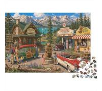 National Park Supply Station 1000 Piece Jigsaw Puzzle,Premium Cardboard,Impossible Challenge,Educational Toy,Home Wall Decor,Gift Idea,Adults & Kids 14+,Stress Relief 38x26cm