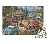 National Park Supply Station 1000 Piece Jigsaw Puzzle,Premium Cardboard,Impossible Challenge,Educational Toy,Home Wall Decor,Gift Idea,Adults & Kids 14+,Stress Relief 70x50cm