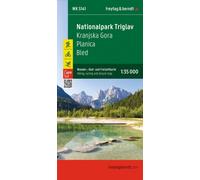 National Park Triglav Hiking, Cycling and Leisure Map - 1:35,000 scale WK5141: Kranjska Gora - Bled, mit APP, wasserfest und reißfest