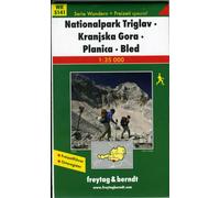 National Park Triglav - Kranjska Gora - Planica - Bled Hiking + Leisure Map 1:35 000