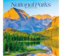 National Parks 2027 12 X 24 Inch (Hanging) Monthly Square Wall Calendar Plastic-Free