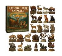 National Parks Advent Calendar 2025 with Unique Ornaments Christmas Advent Calendar 2025 24 Day Christmas Vacation Advent Calendar for Nature Lovers Outdoor Landscapes Enthusiast Collectible Gifts