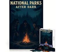 National Parks After Dark Adults Puzzles 1000 Piece Jigsaws Strengthen Recall Relaxing Fun Quality Edge Festival Gift (50x75cm)