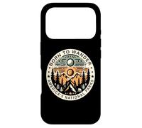 National Parks Born To Wander Vintage Case for iPhone 17 Pro
