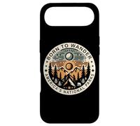 National Parks Born To Wander Vintage Case for iPhone Air
