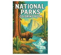NATIONAL PARKS COLORING BOOK
