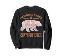 National Parks Hiking Travel Camping Outdoors Sweatshirt