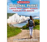 National Parks: Large Print Word Search Puzzles for Adults (L R PUZZLES)